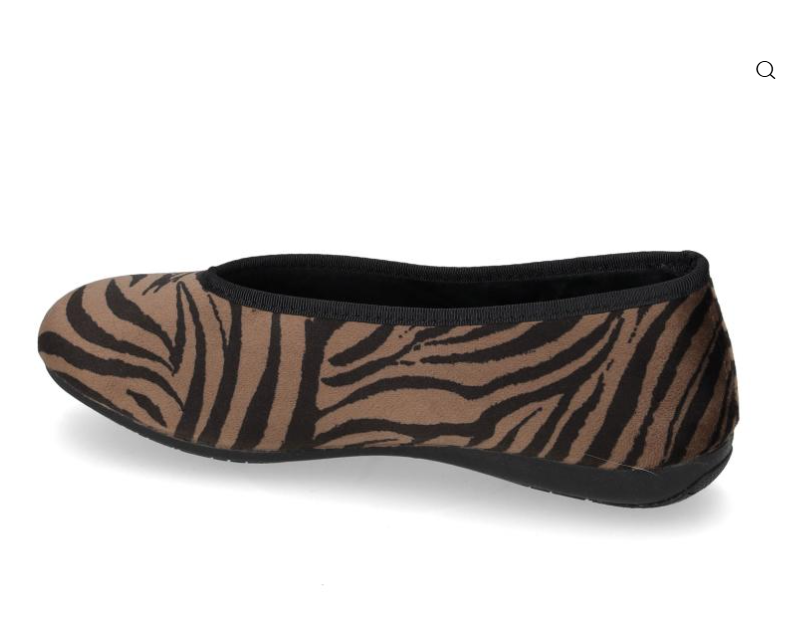 Pantofola Zebra Valleverde da donna, lato opposto