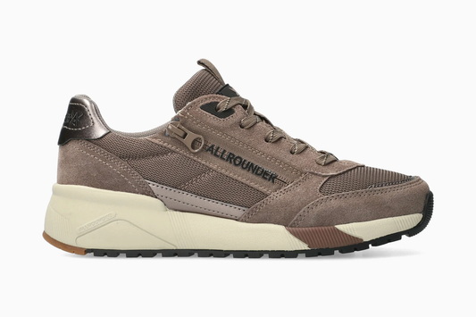 Sneaker donna Allrounder Venice Dark Taupe, vista laterale
