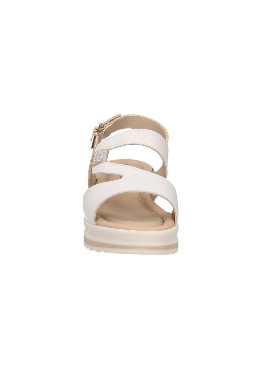 Sandalo Donna in Pelle Valleverde VGI302M – Bianco