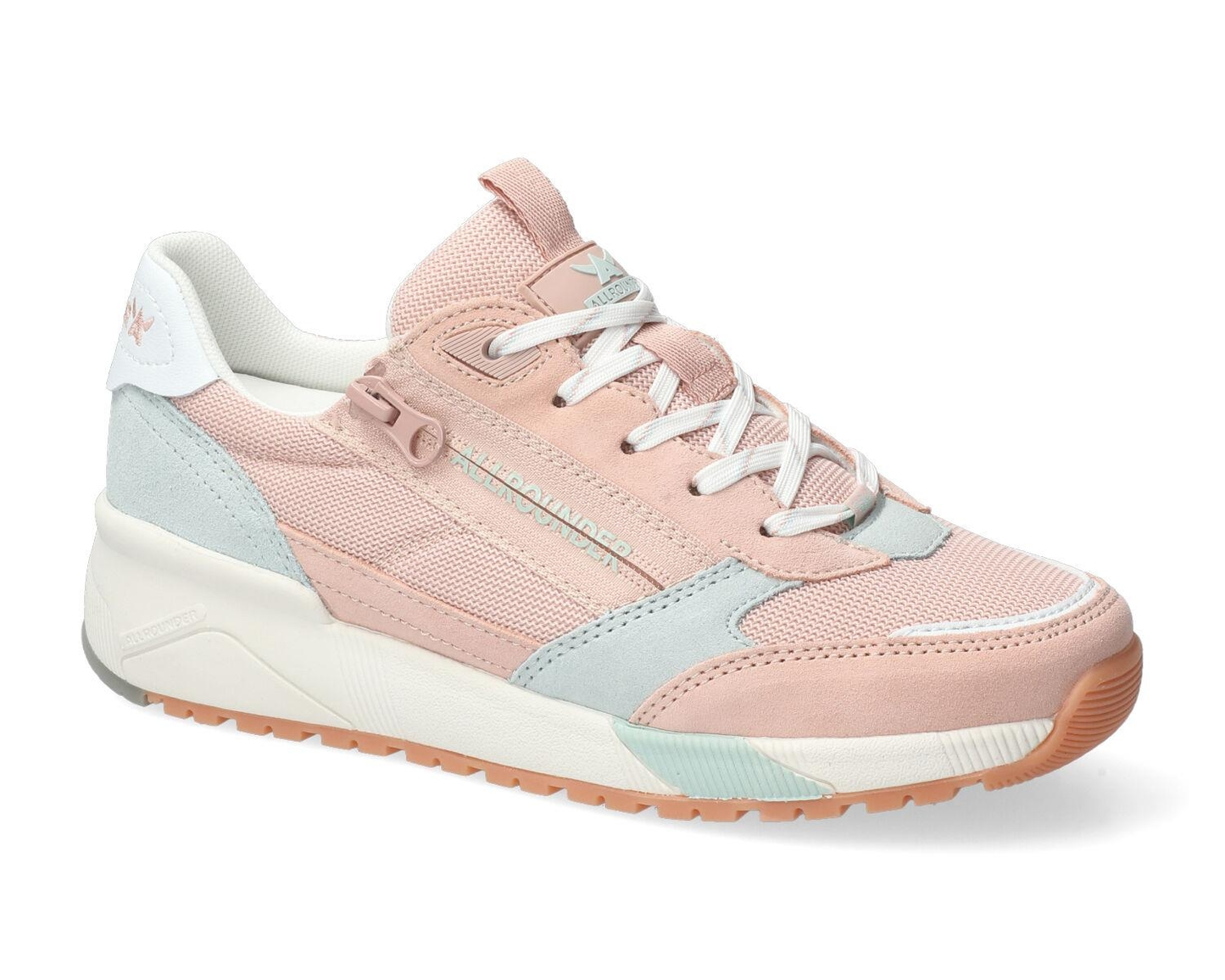 Allrounder by Mephisto Venice – Sneaker Donna Rosa Cipria Pastello