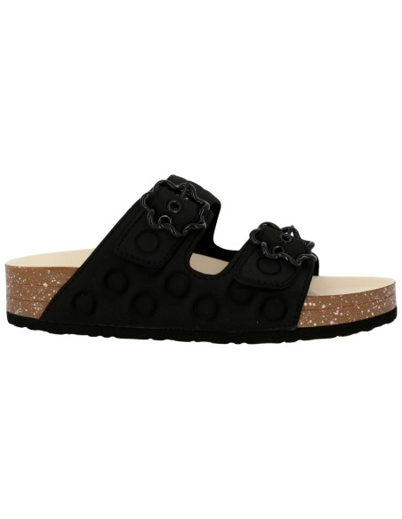 Ciabatte Sabatini donna nero doppio velcro – Memory Foam