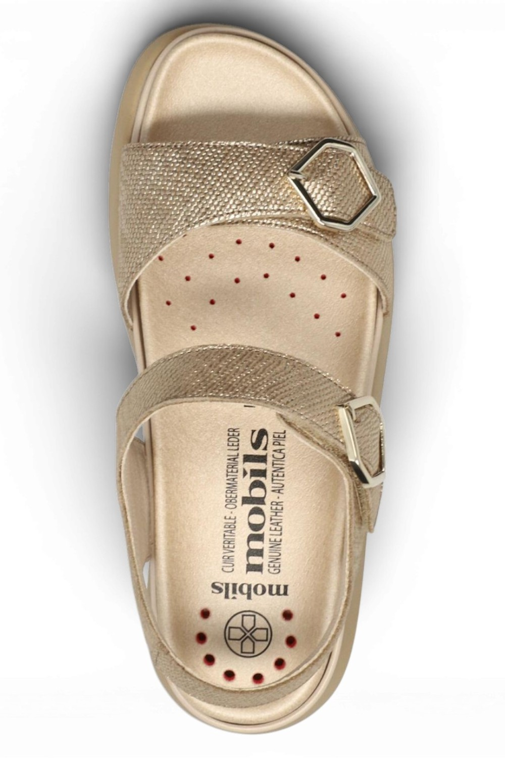 Sandalo Mephisto Mobils Fyda Oro