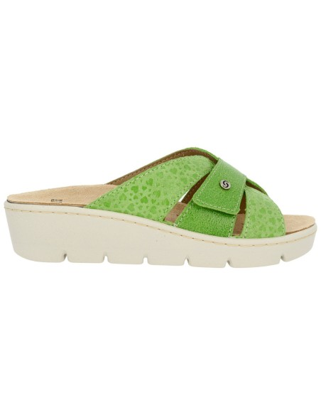 Ciabatta Sabatini S1061 Pistacchio – vista laterale destra con suola ultra-light