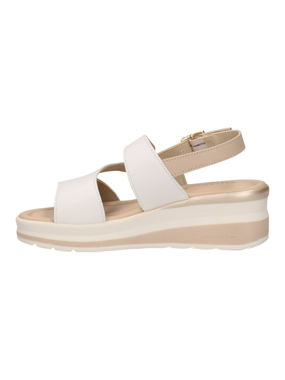 Sandalo Donna in Pelle Valleverde VGI302M – Bianco