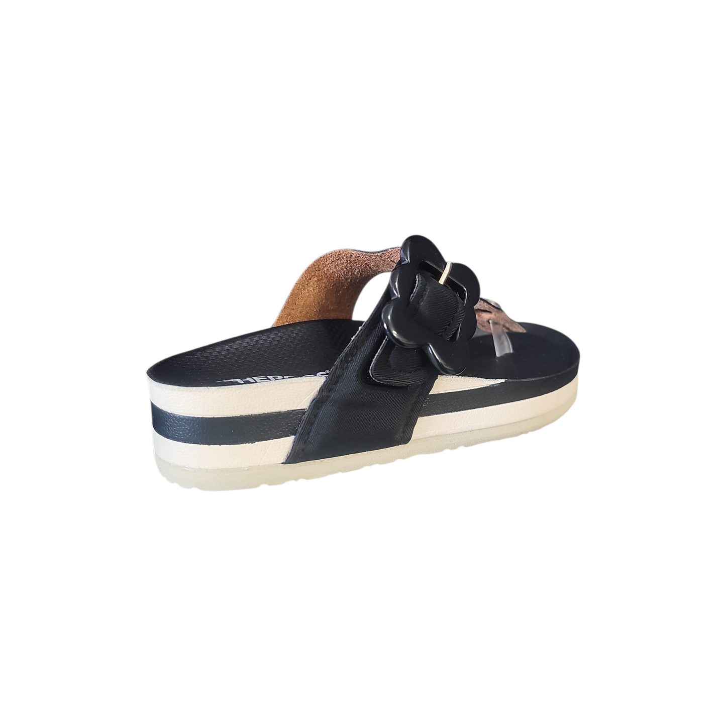 Infradito  Donna Hergos – Comoda, Elegante e Sicura | Nero