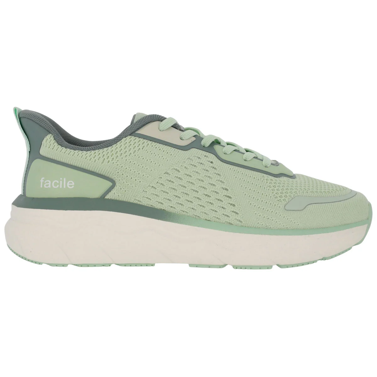 Hergos H3840 – Sneaker Comfort Ultraleggera con Plantare Estraibile | Verde Menta