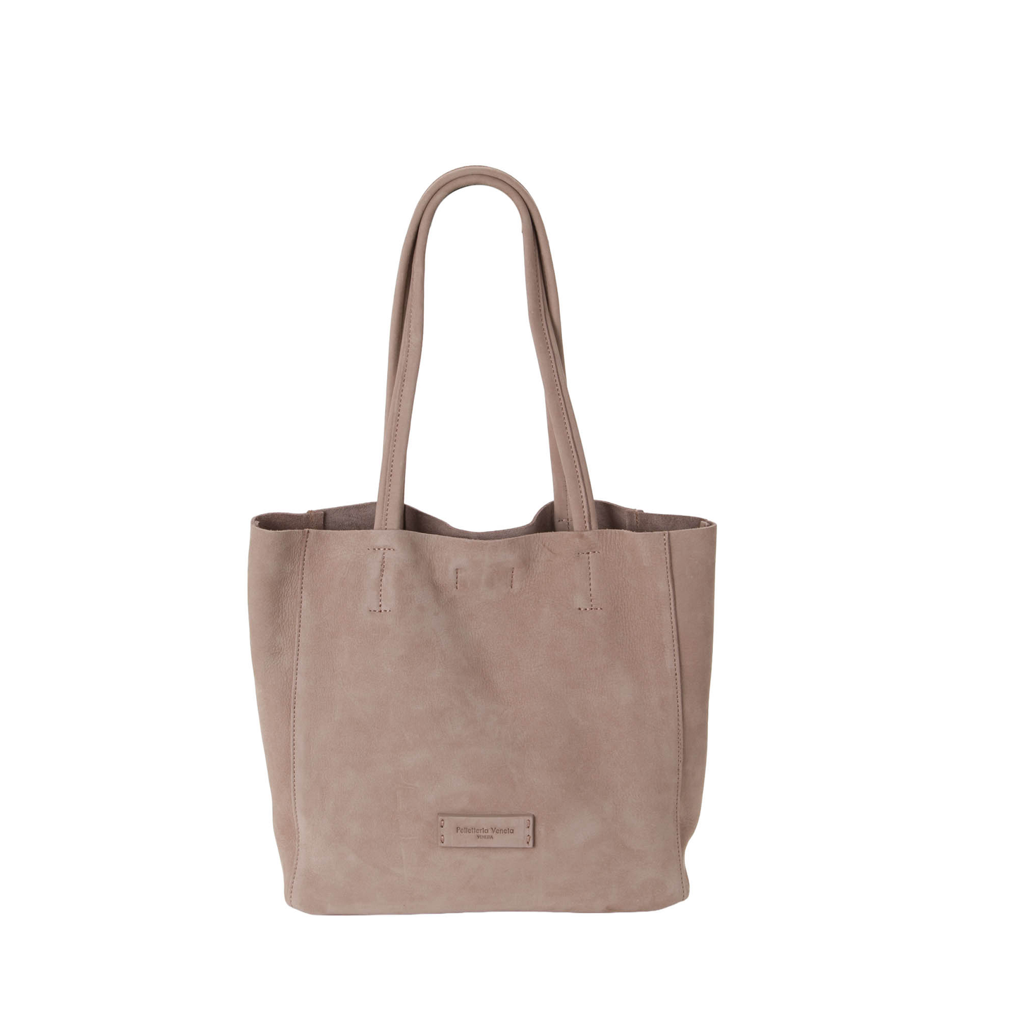 Shopper in Nabuk NB26411 Malva – Pelletteria Veneta