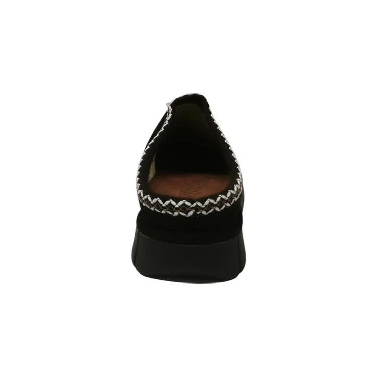 Pantofola Melluso Walk PD533Q nera, vista posteriore