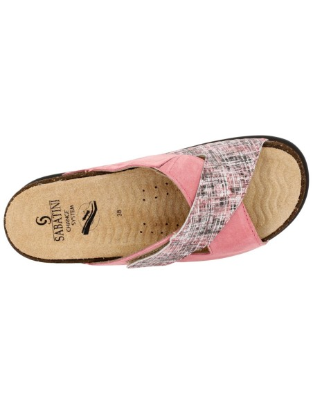 Ciabatta Sabatini S1820 Verde Menta – vista laterale destra con suola