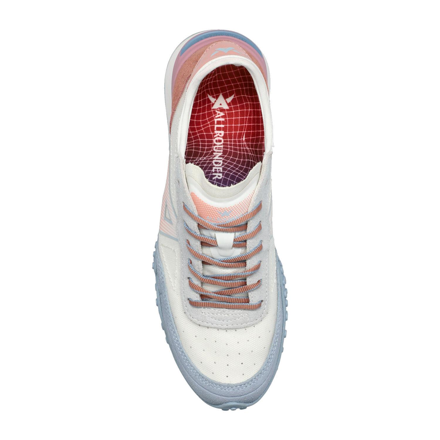 Allrounder by Mephisto Koya – Sneaker Sportiva Donna Bianco Rosa Pastello