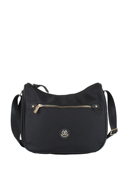 Borsa a spalla donna Valleverde 96660 nera, vista frontale