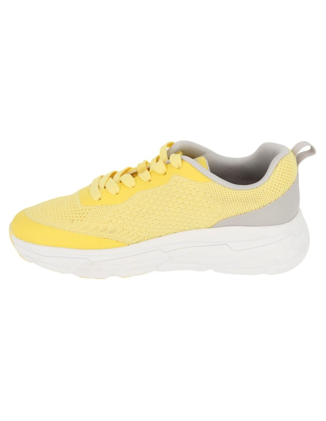 Hergos H3800 sneaker donna giallo grigio - vista frontale