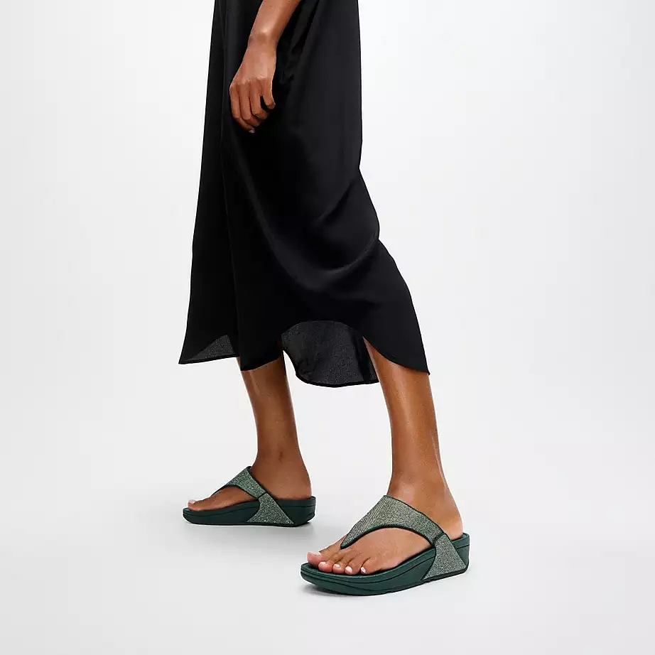 Sandali Infradito donna FitFlop LULU Shimmerglitz Toe-Post