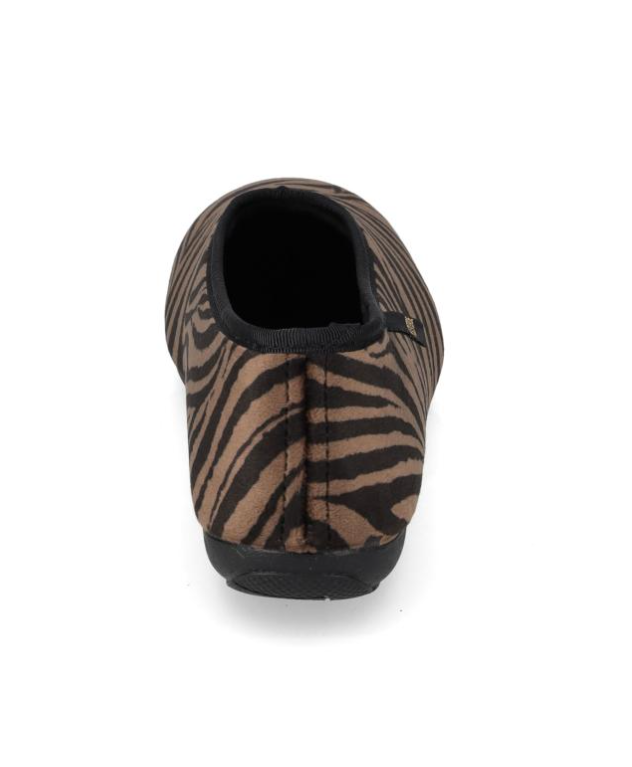Pantofola Zebra Valleverde da donna, vista posteriore