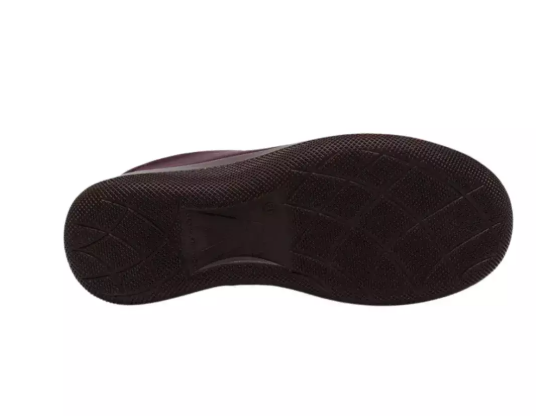 Suola in PU della sneaker Arcopedico Daintree bordeaux
