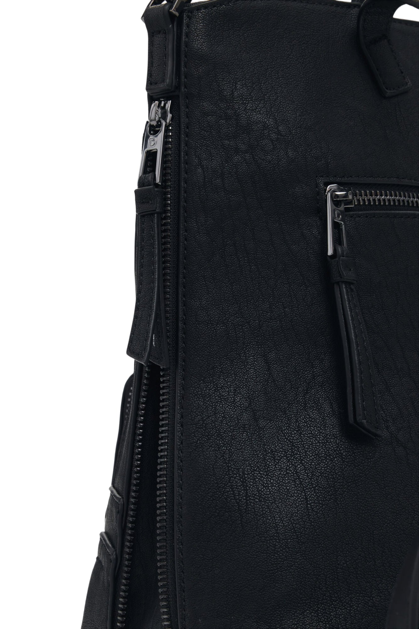 DESIGUAL Zaino Donna Nero Embro Patch Pretoria Mini