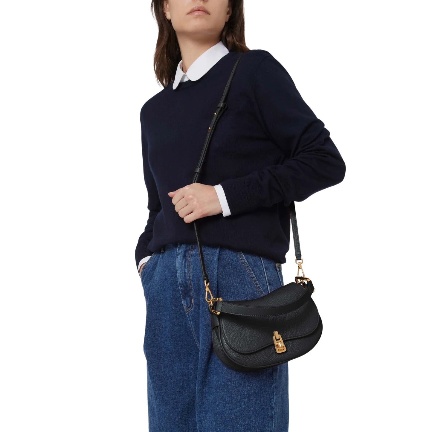 COCCINELLE Borsa Donna Piccola a Tracolla Rossa, In Vera Pelle, Magie Soft Mini