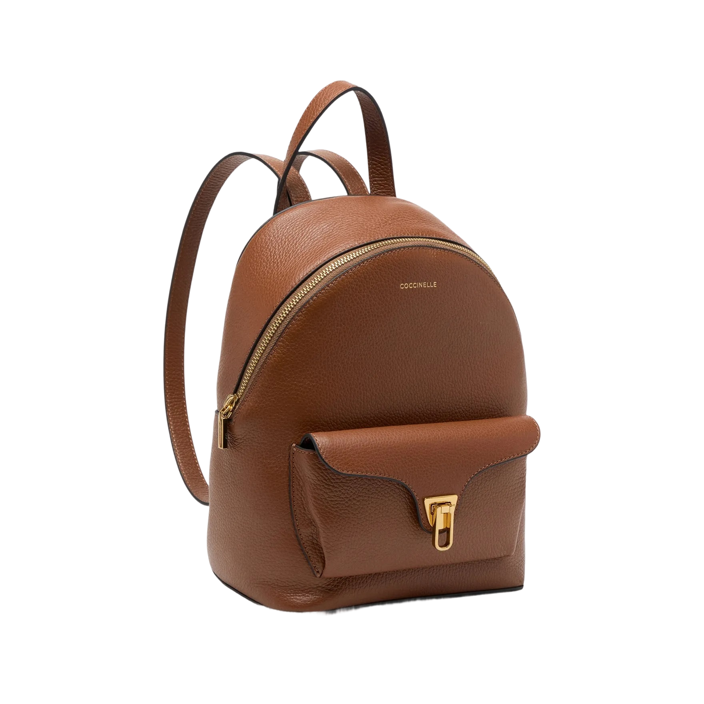 COCCINELLE Zaino Donna Marrone Beat Generation in Vera Pelle