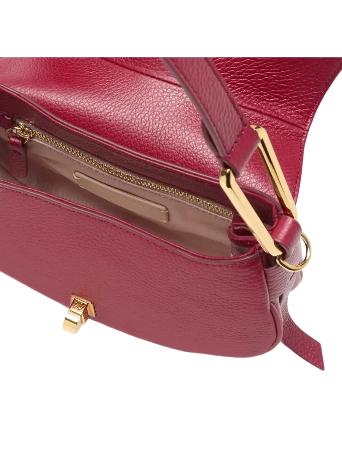 COCCINELLE Borsa Donna Piccola a Tracolla Rossa, In Vera Pelle, Magie Soft Mini
