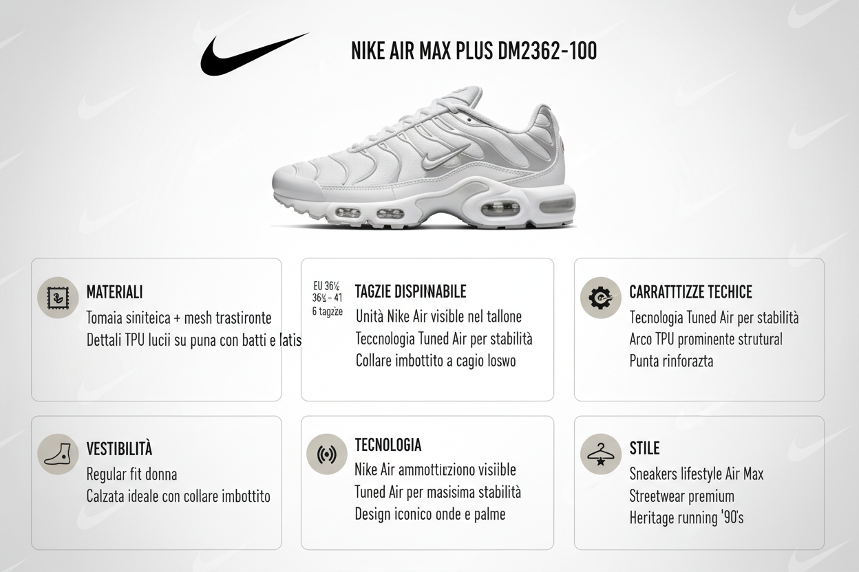 Nike Air Max Plus DM2362-100 Bianco