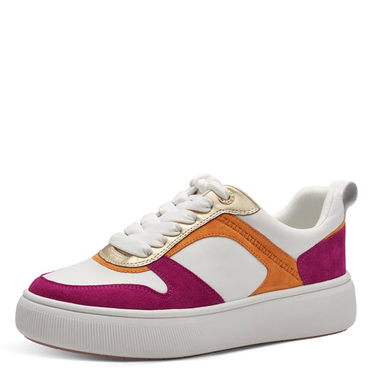 Tamaris Sneaker Bianco Fuxia