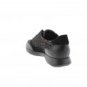 Mephisto Mendy Ceylan – Sneaker donna in pelle nera e oro con plantare estraibile