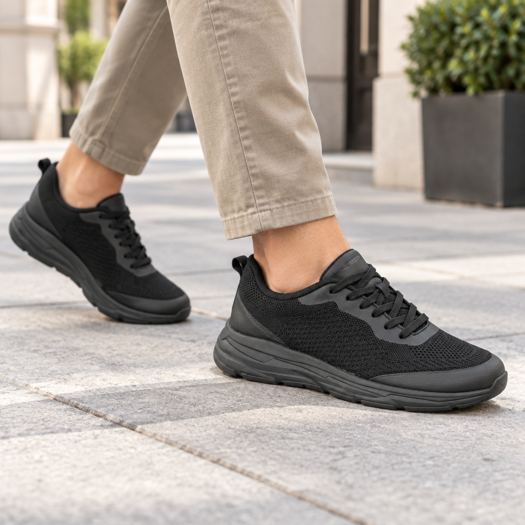 Proposta 1: sneaker Hergos in una passeggiata