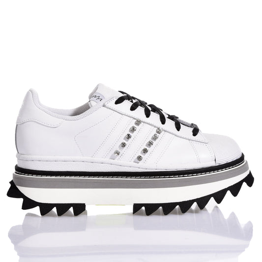 Adidas Superstar Fusion White Crystal